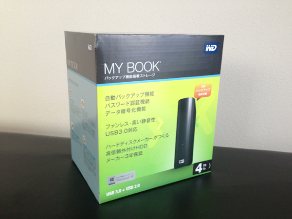 4TBが2万円とかだったのでHDDを増設した