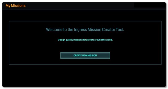 イングレスのミッション作成機能がオープンβに、Level 9以上のエージェントに公開されました