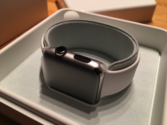 そういえば Apple Watch Series 2 も届いていたのでした