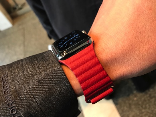 Apple Watchはバンド交換が簡単なので色々着せ替えて楽しみましょう