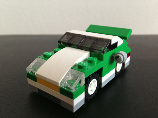 LEGO: 6910 Mini Sports Car を組みました