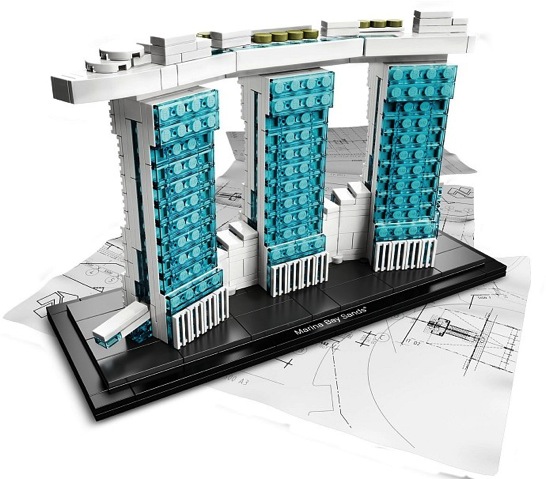 LEGO: 21021 Architecture Marina Bay Sandsがリリースされました