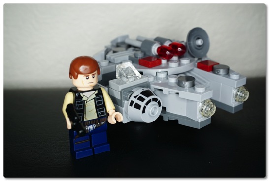 LEGO: 75030 マイクロファイターのミレニアム・ファルコンを組みました