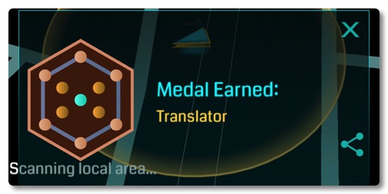 イングレスにまたしても新しいメダル Translator が登場、グリフハックを頑張りましょう！